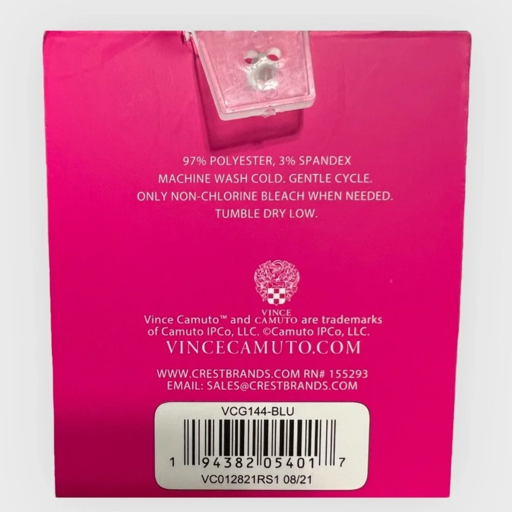 Vince Camuto 10 Pairs Girls Socks and Purple Hair Tie
